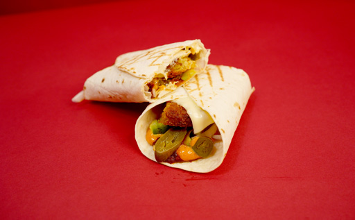 Cheesey Spicy Wrap