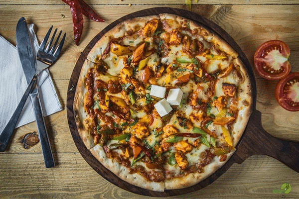 Paneer Tikka Pizza