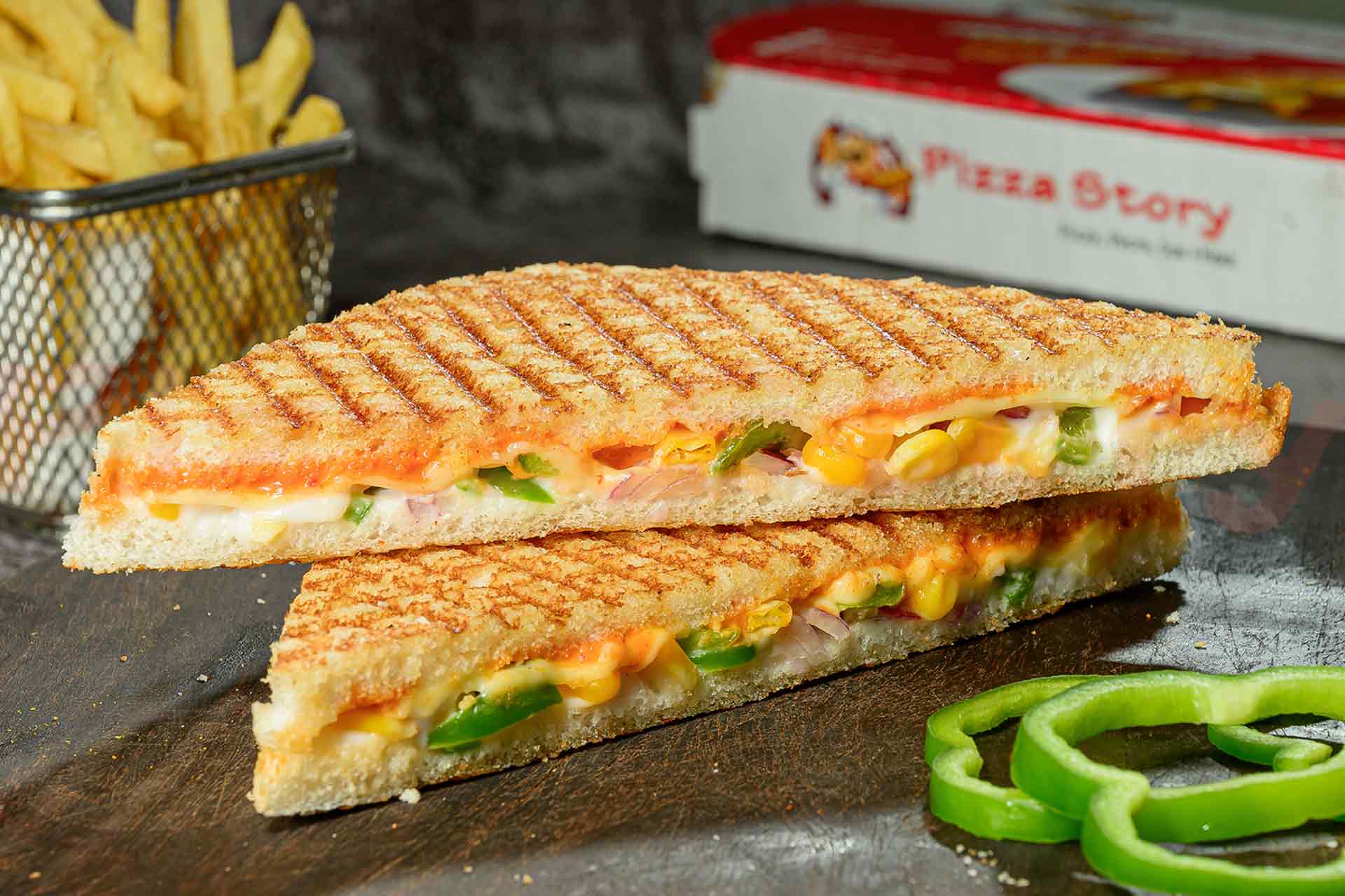 Cheesy Grilled Sandwich