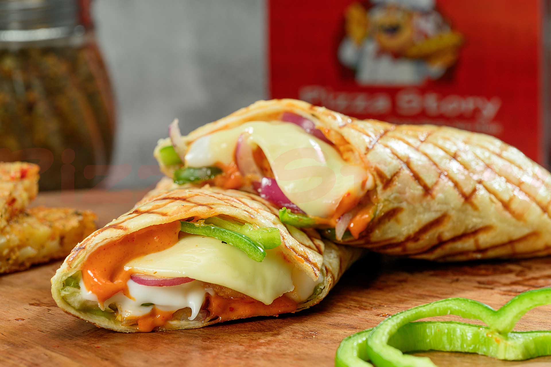 Cheesy Wrap